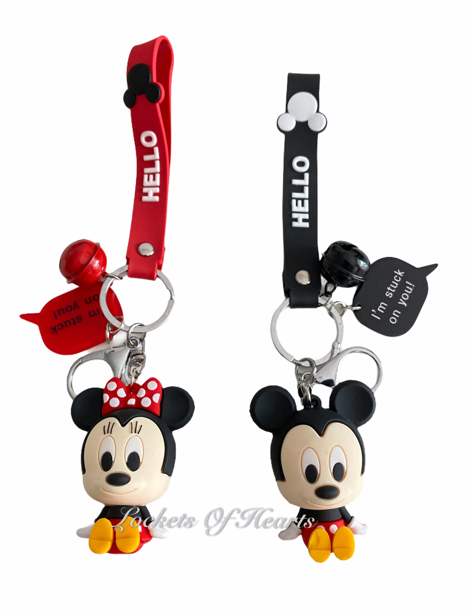 MICKEY & MINNIE BAG CHARMS SPECIAL SET – Lockets of Hearts